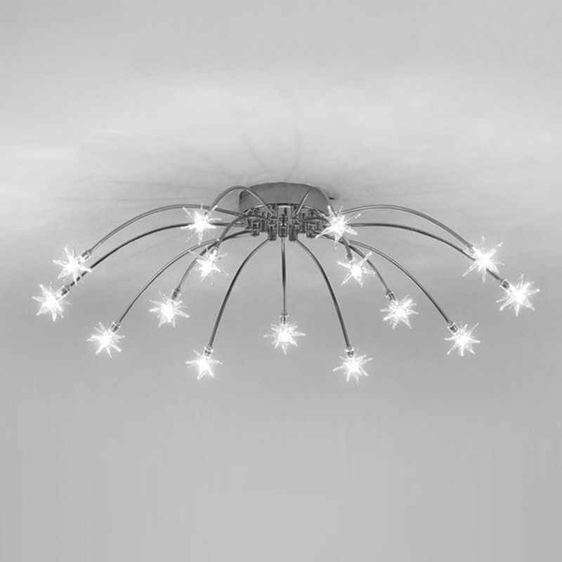 Arisha Art Deco Starry  Flush Mount Ceiling Light