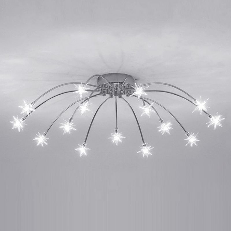 Arisha Art Deco Starry  Flush Mount Ceiling Light