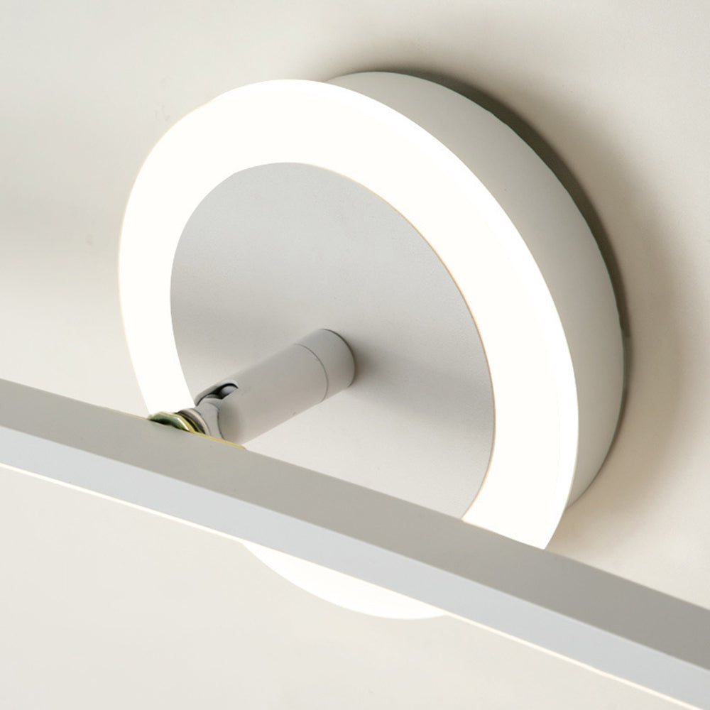 Arisha Modern Linear Metal Wall Lamp, White