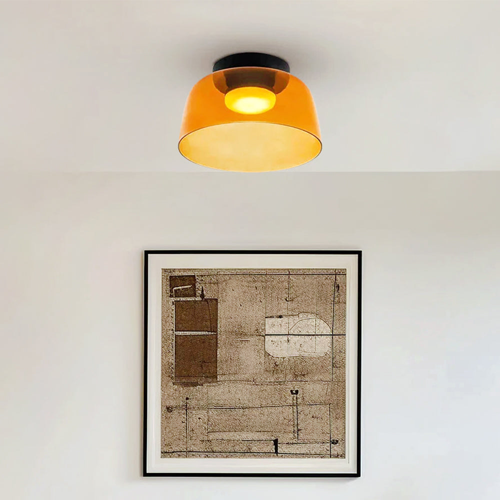 Aria Modern Simple Creative Glass Flush Mount Ceiling Light