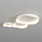 Arisha Modern Wave Flush Mount Ceiling Light