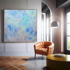 Wall Art Abstract Modern Color Gradient