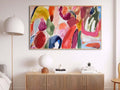 Expressionist Painting Bold Organic Shapes