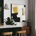 Wall Art Abstract Brushstroke Painterly Raw