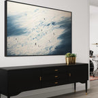 Wall Art Abstract Neutral Soft Gradient