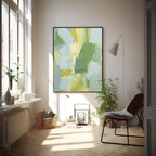 Wall Art Abstract Impasto Neutral Organic