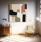 Wall Art Abstract Minimalist Geometric