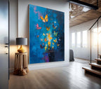 Wall Art Abstract Contemporary Warm Painterly