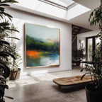 Wall Art Abstract Natural Impasto Landscape Modern