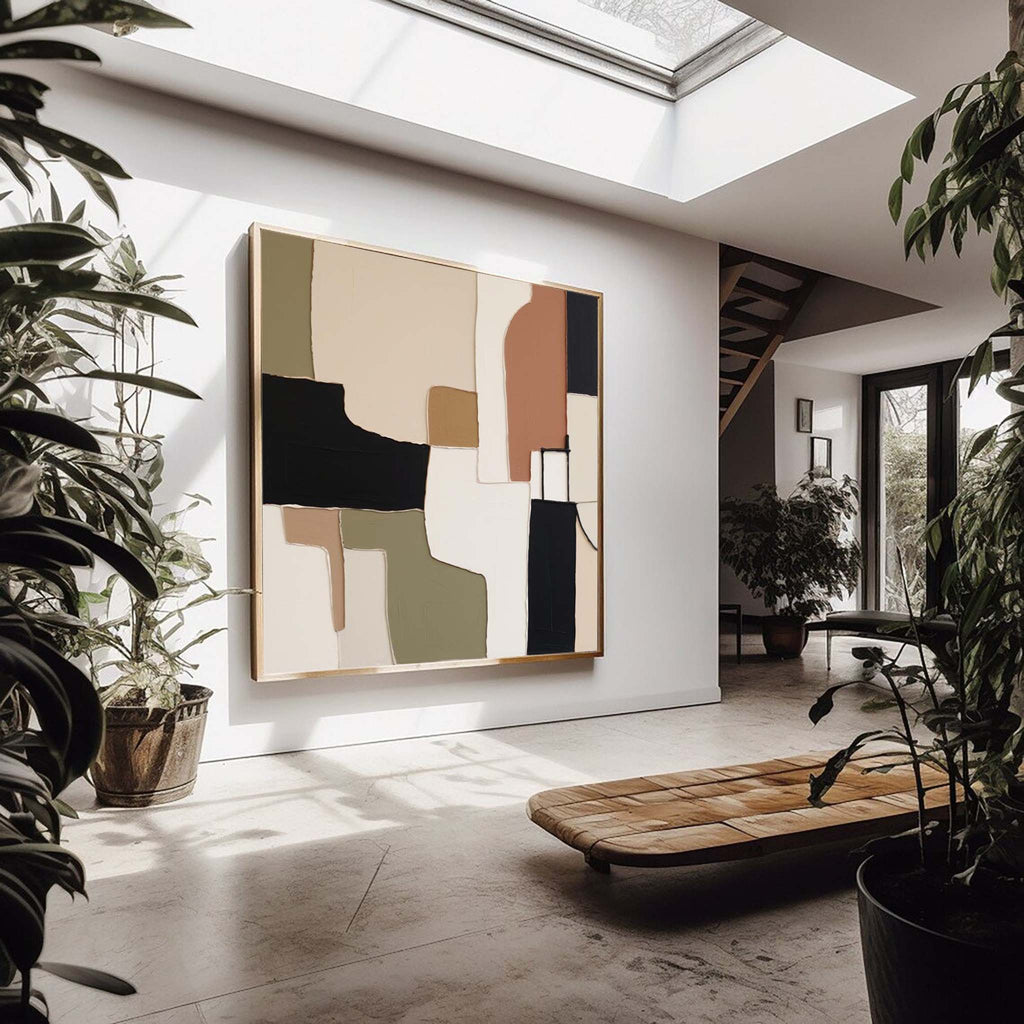 Wall Art Abstract Minimalist Geometric