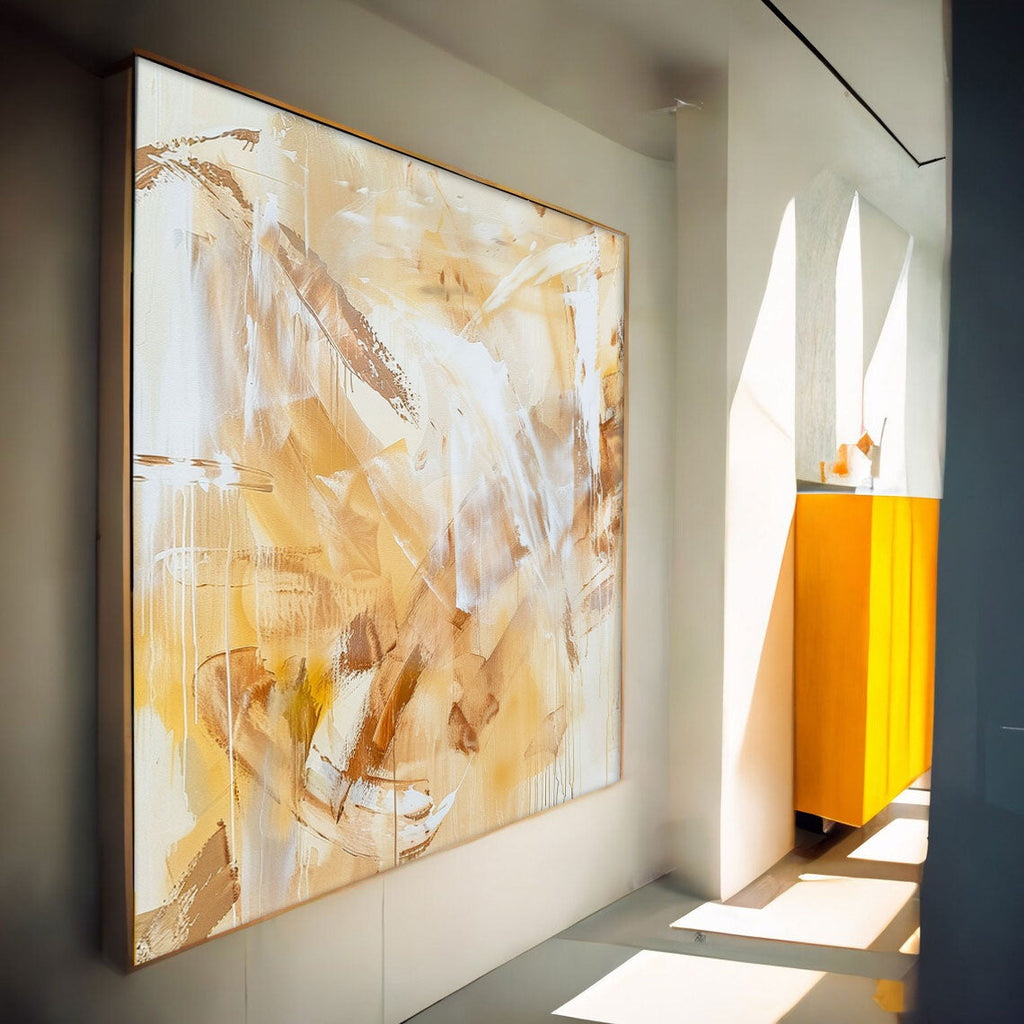Wall Art Abstract Contemporary Serene Decor