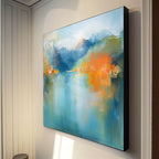 Wall Art Abstract Landscape Blending Fresh