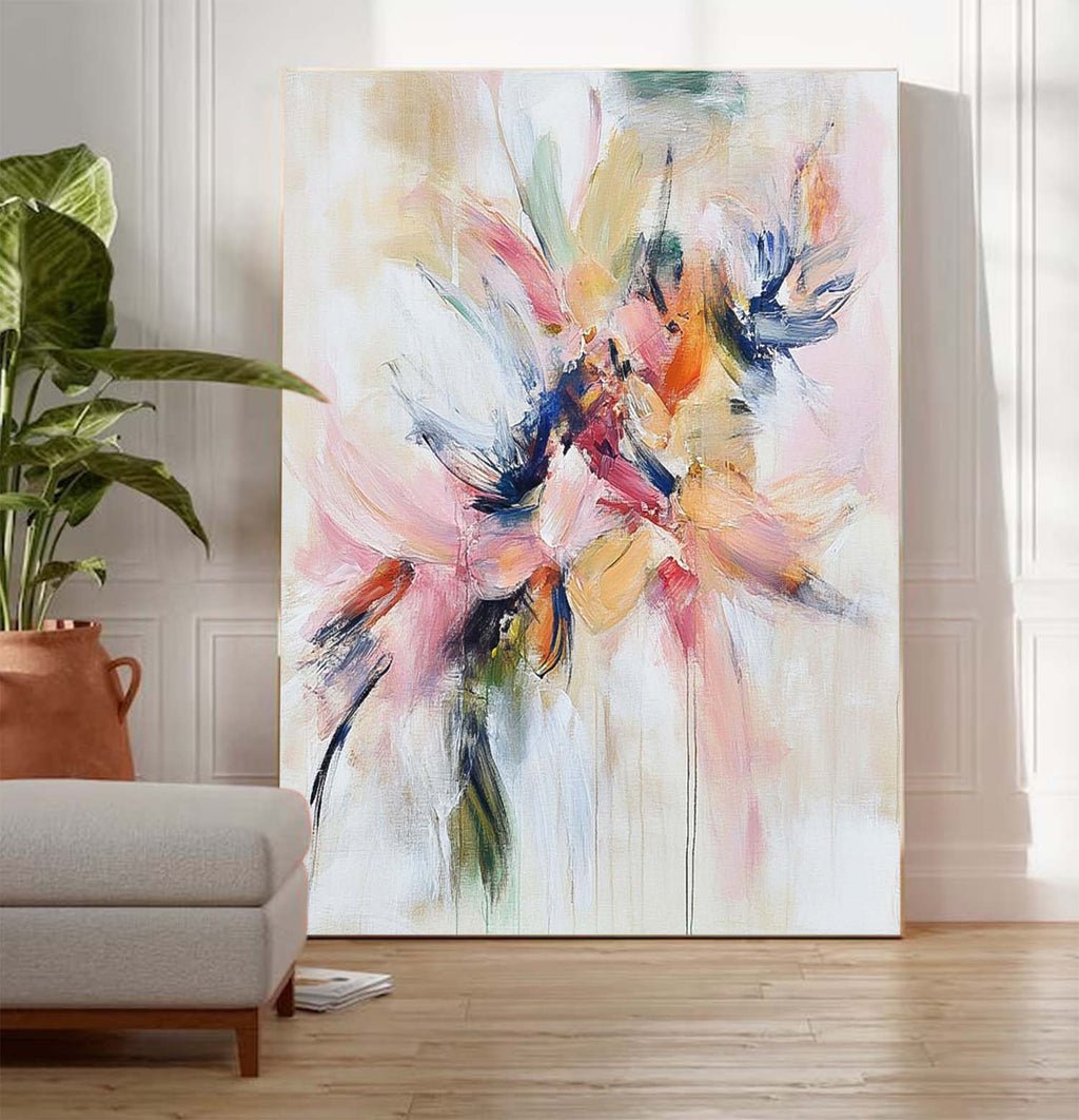 Wall Art Abstract Flowing Dynamic Cluster