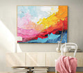 Wall Art Abstract Bold Color Pop Contemporary
