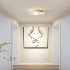 Arisha Modern Flush Mount Ceiling Light White Red Black Metal Balcony