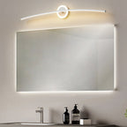 Arisha Modern Linear Metal Wall Lamp, White