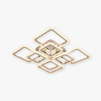 Arisha Modern Square Flush Mount Ceiling Light