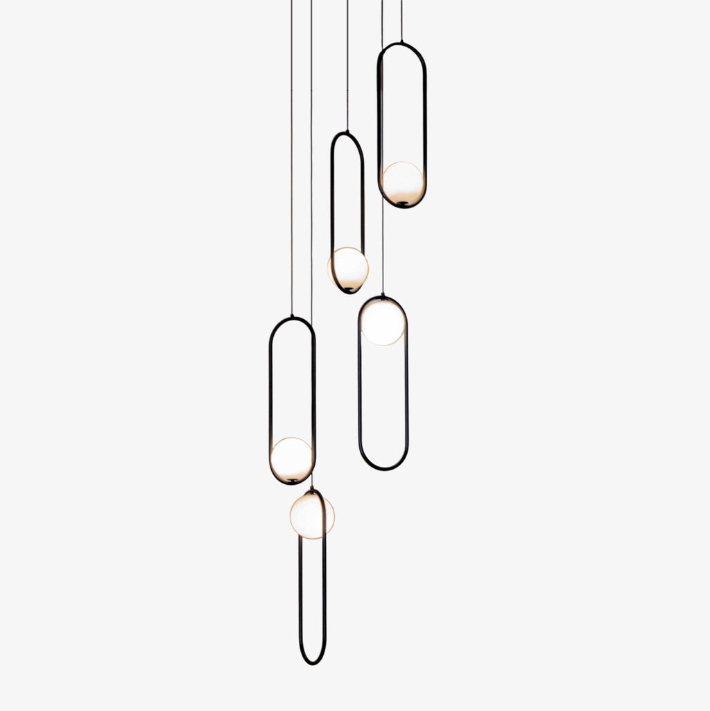 Lylorarae  Combination Glass Chandelier