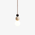 Ullaeia Sphere-Cluster Travertine Pendant Light