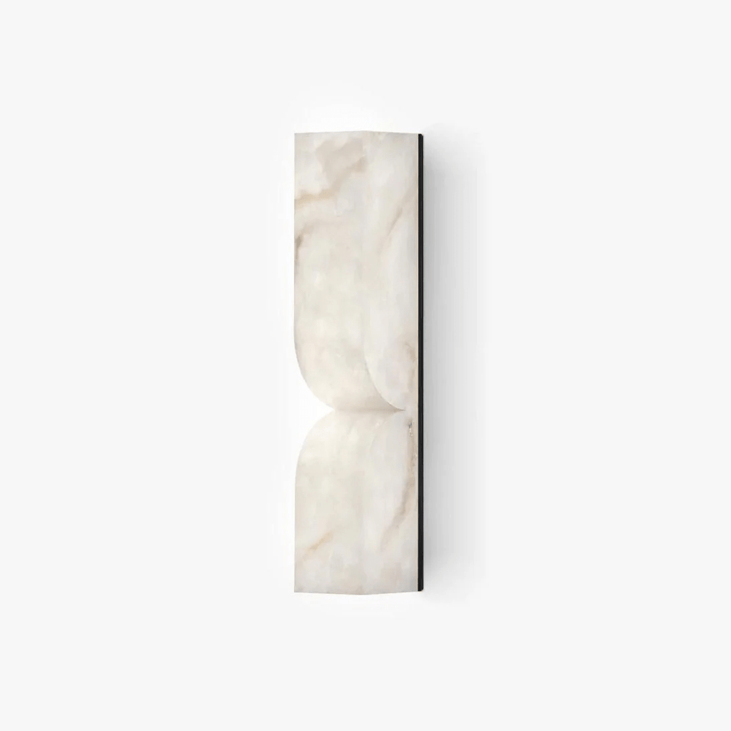 Lunaris Alabaster Rectangular Wall Lamp