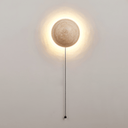 Nyvarion Minimalist Travertine Wall Light