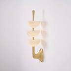 Ulmiraris Wall Light Modern in Alabaster - Kingsley Beaumont