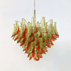 Aurora Chandelier Murano Glass Petal