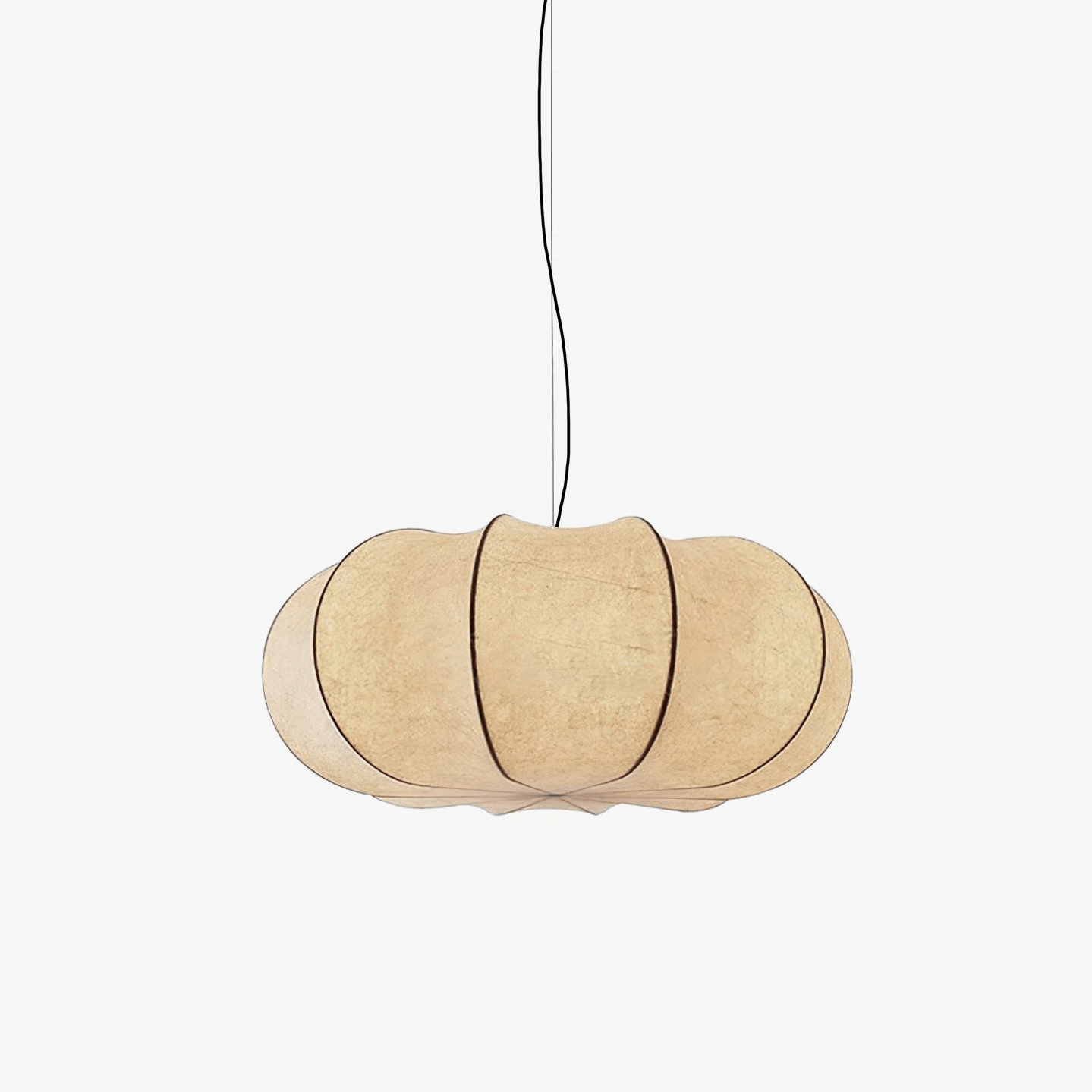 Kiyo Pumpkin Pendant Light Silk