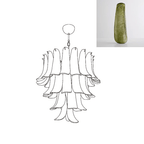 Aurora Chandelier Murano Glass Petals Vintage