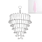 Aurora Chandelier Murano Glass Petals Vintage