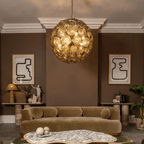 Aurora Chandelier Sputnik Dandelion Burst Glass
