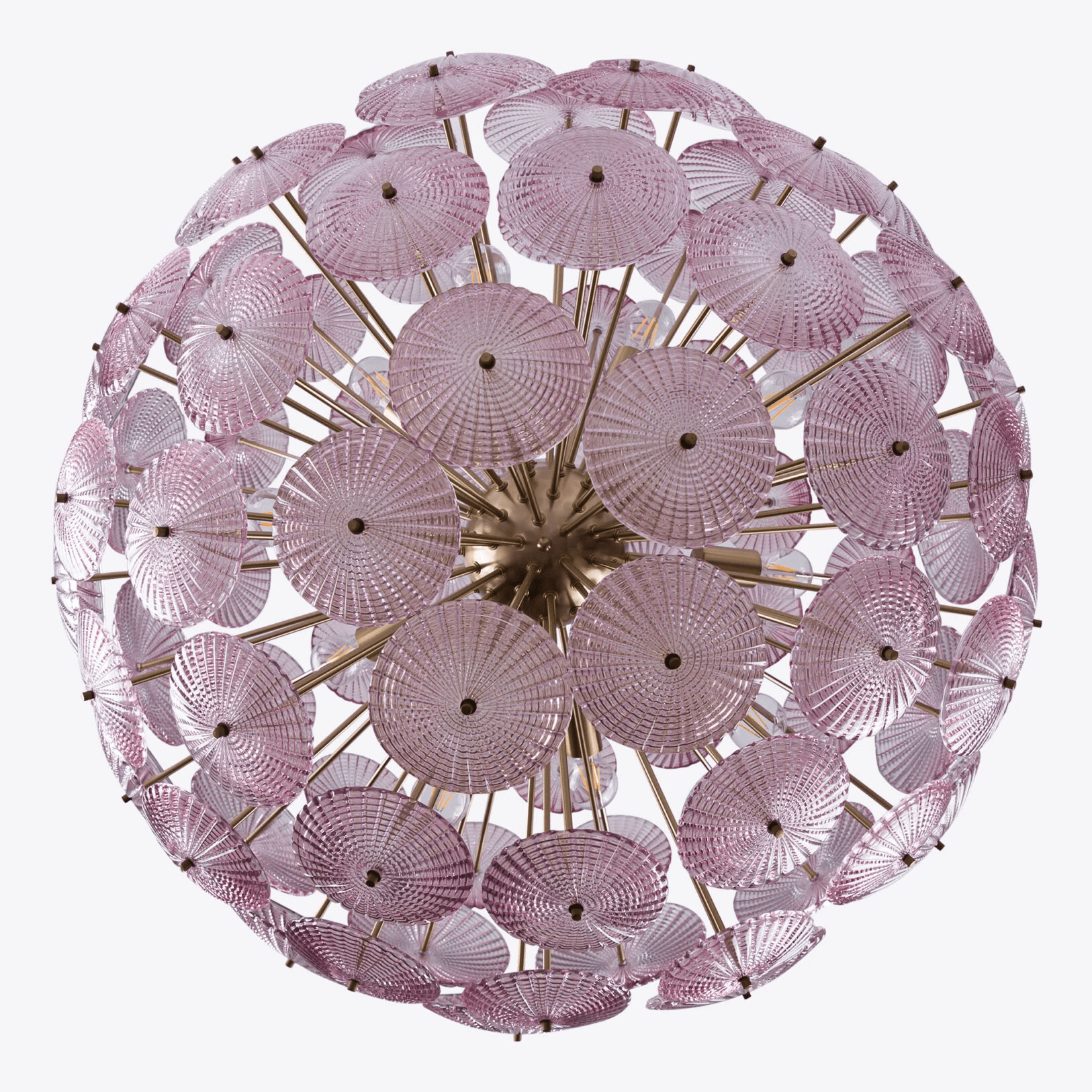 Aurora Chandelier Sputnik Dandelion Burst Glass
