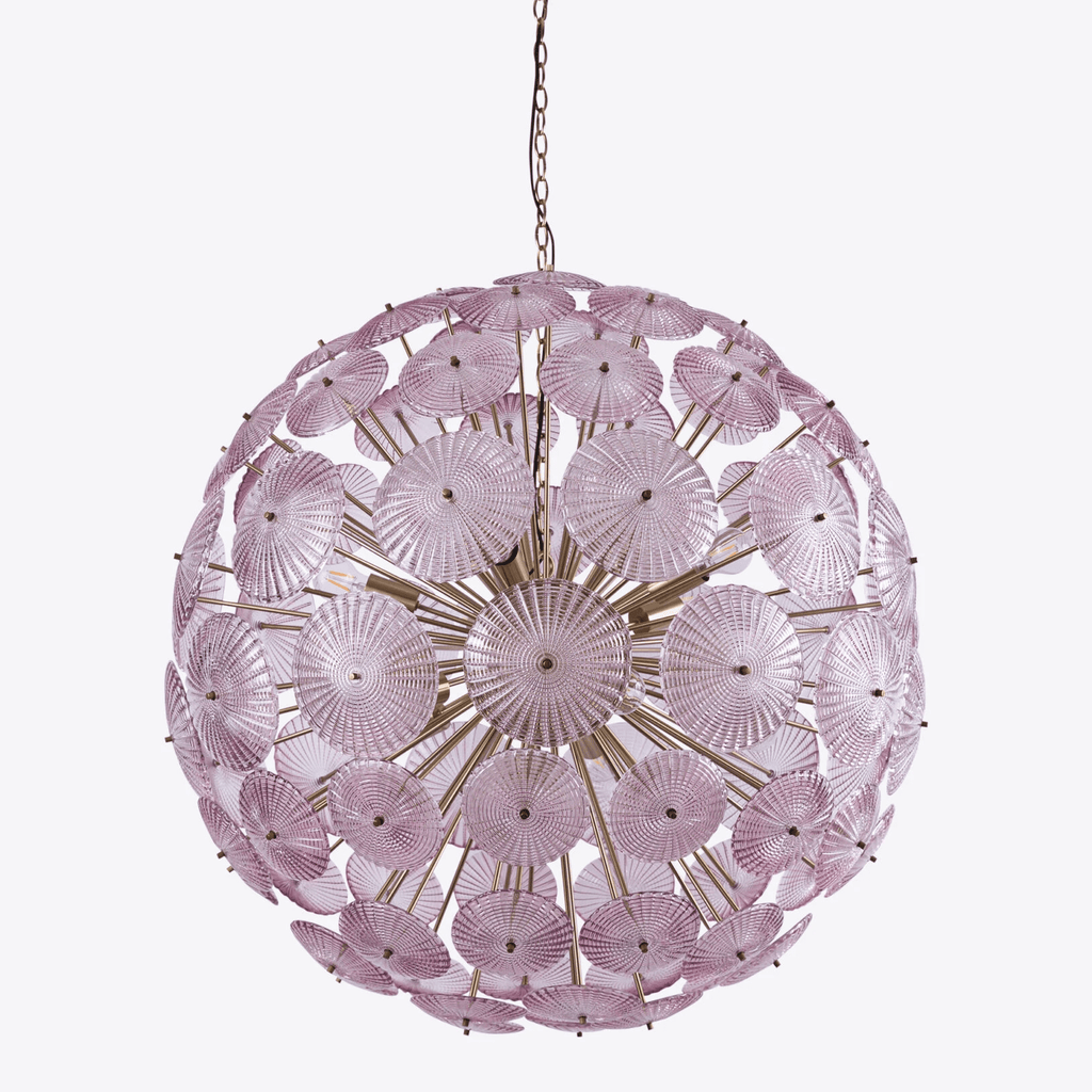 Aurora Chandelier Sputnik Dandelion Burst Glass