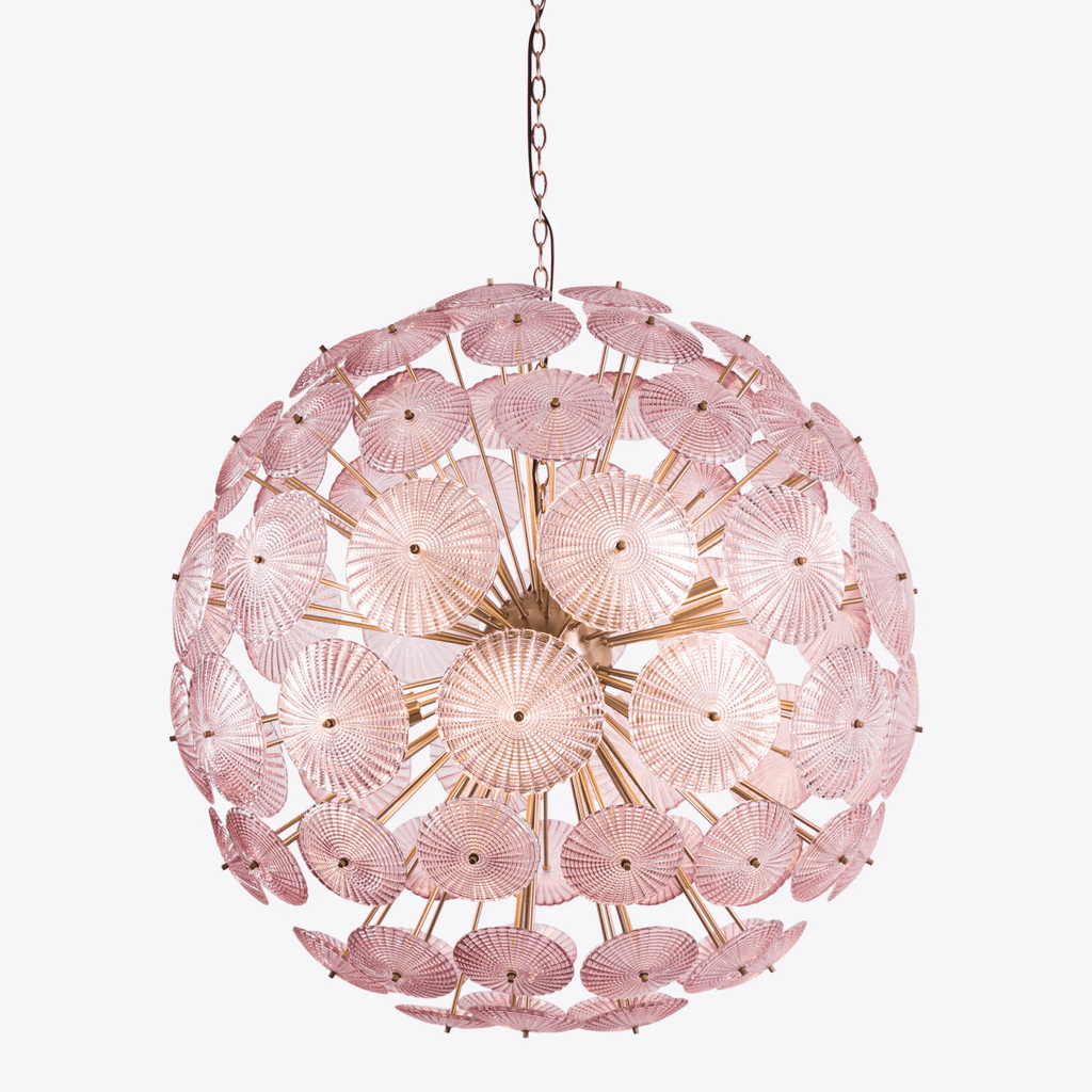 Aurora Chandelier Sputnik Dandelion Burst Glass