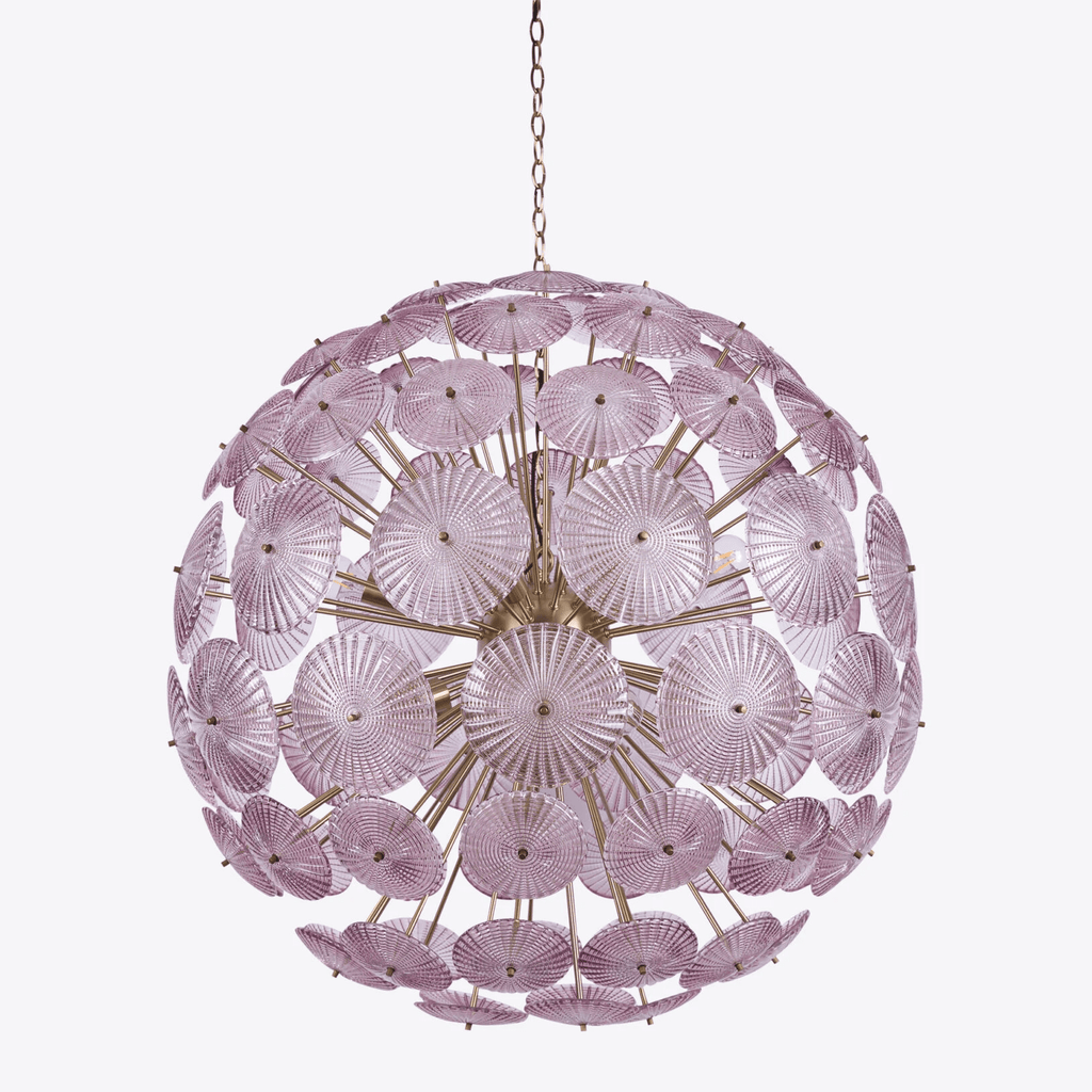 Aurora Chandelier Sputnik Dandelion Burst Glass