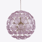 Aurora Chandelier Sputnik Dandelion Burst Glass