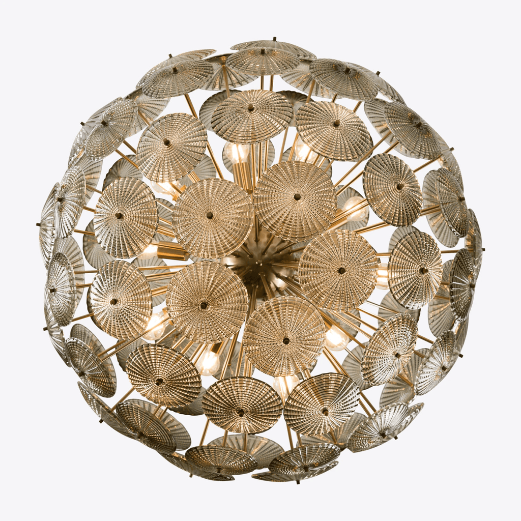Aurora Chandelier Sputnik Dandelion Burst Glass