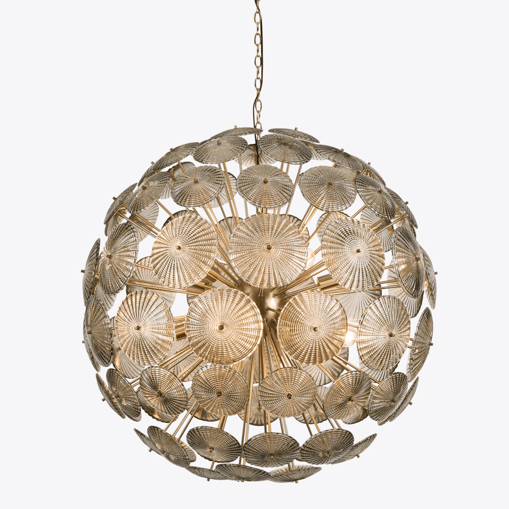 Aurora Chandelier Sputnik Dandelion Burst Glass