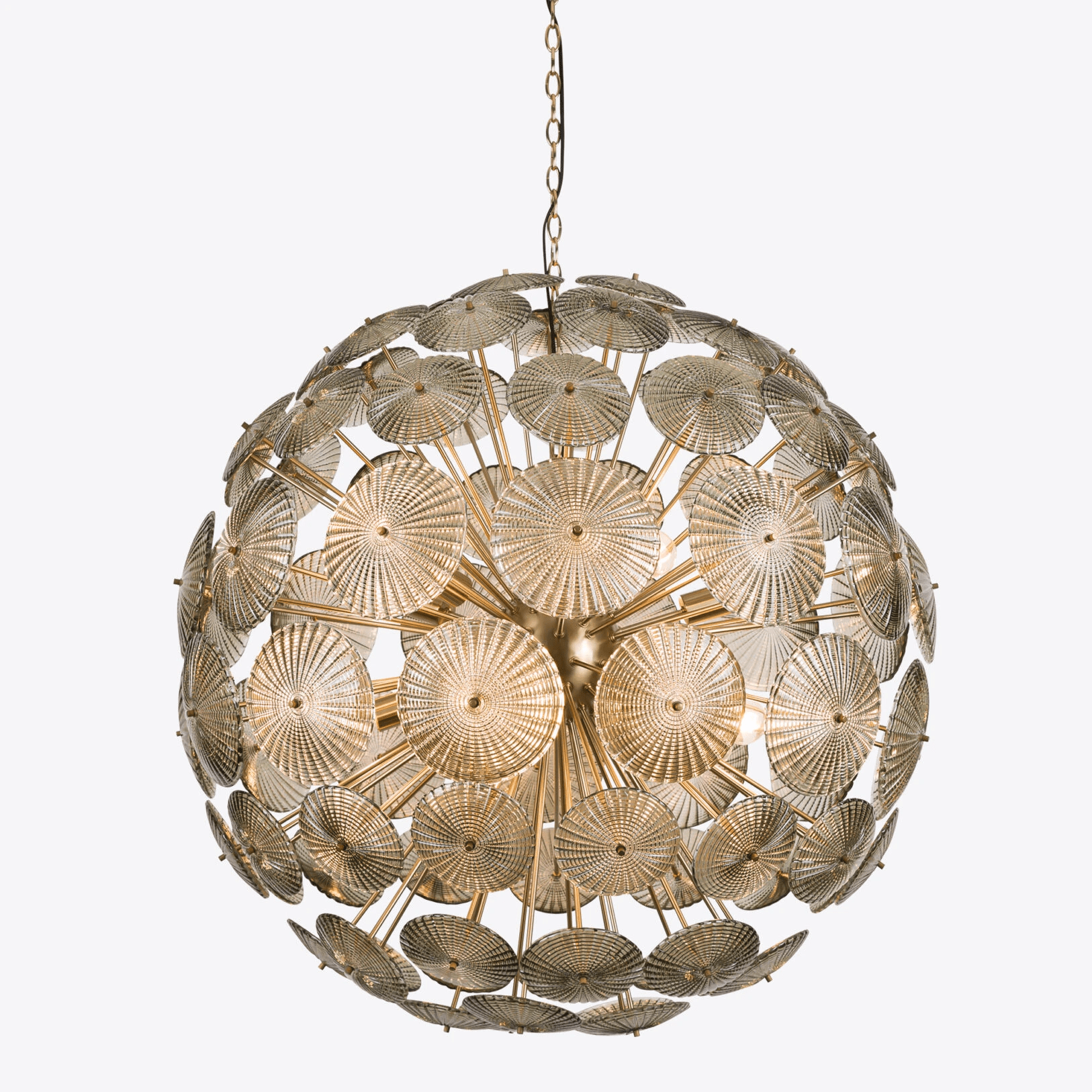 Aurora Chandelier Sputnik Dandelion Burst Glass
