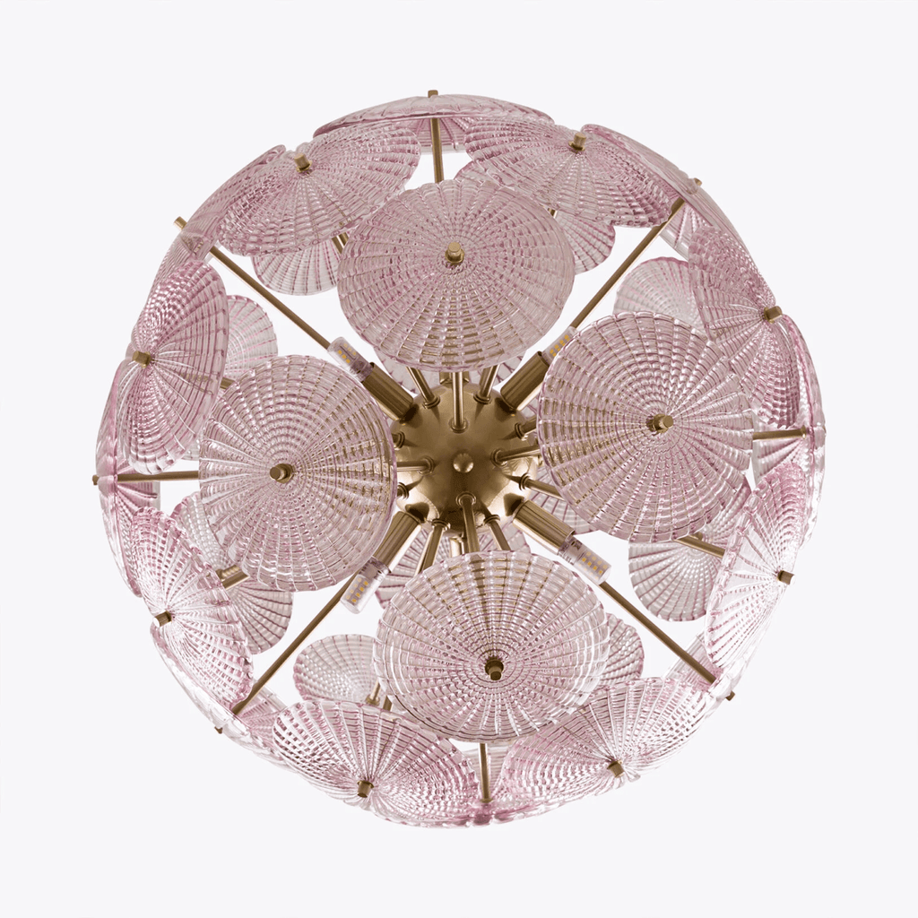 Aurora Chandelier Sputnik Dandelion Burst Glass