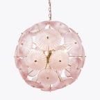 Aurora Chandelier Sputnik Dandelion Burst Glass