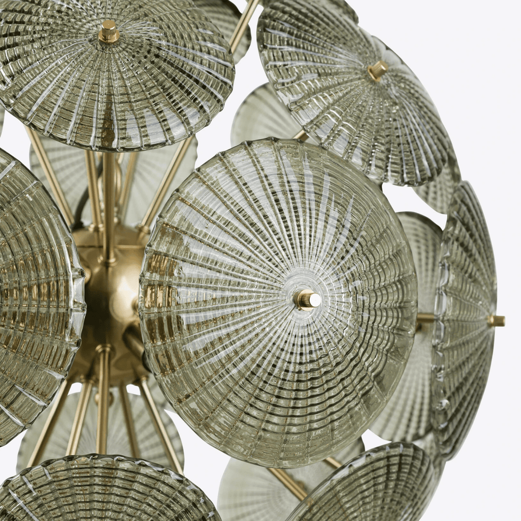 Aurora Chandelier Sputnik Dandelion Burst Glass