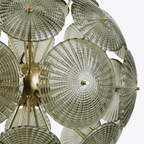 Aurora Chandelier Sputnik Dandelion Burst Glass