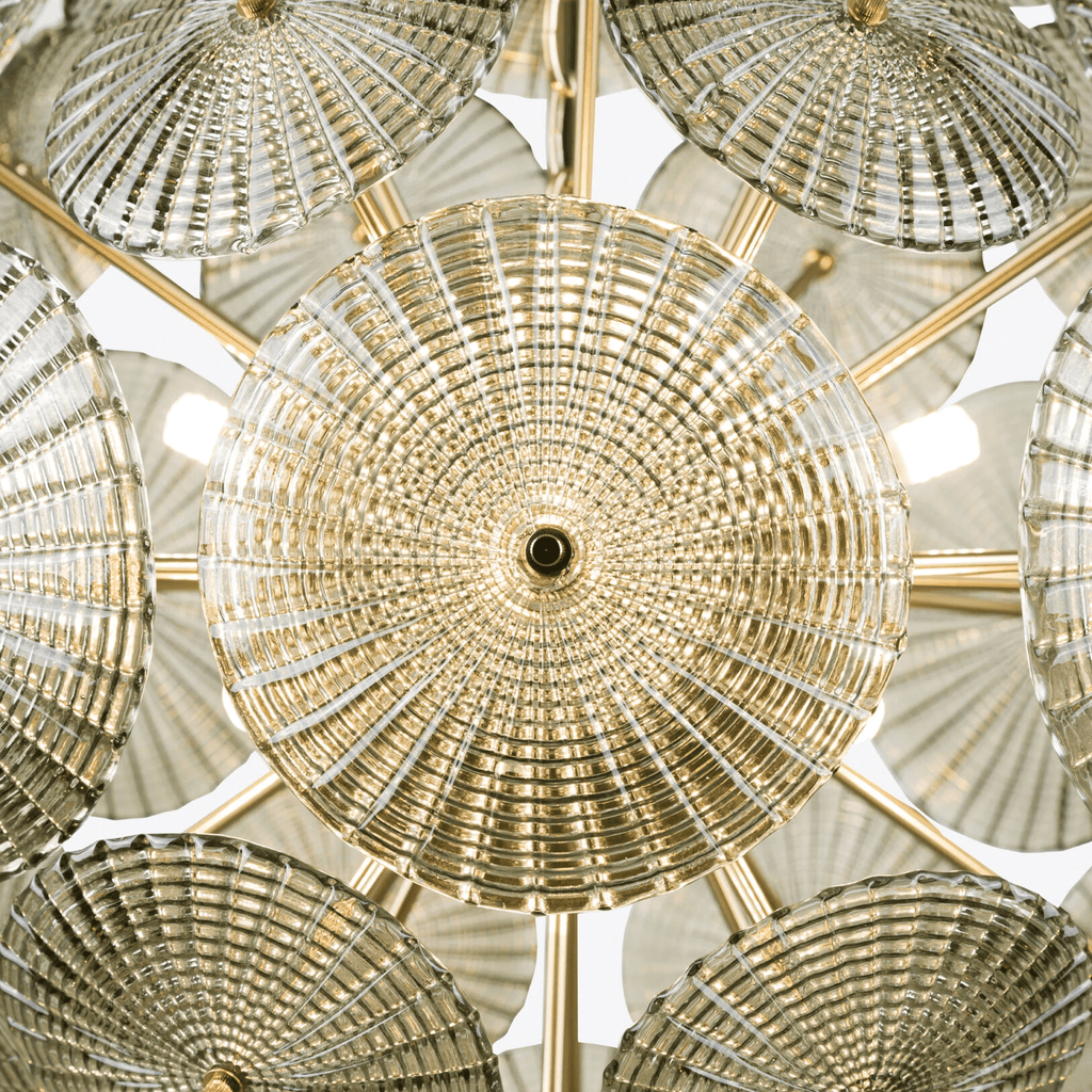Aurora Chandelier Sputnik Dandelion Burst Glass