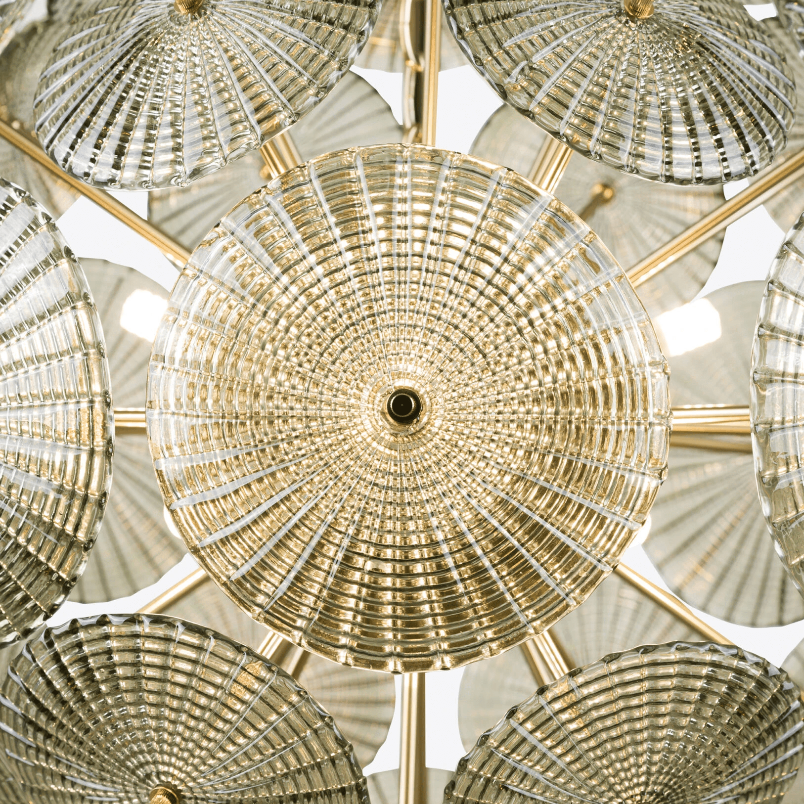 Aurora Chandelier Sputnik Dandelion Burst Glass
