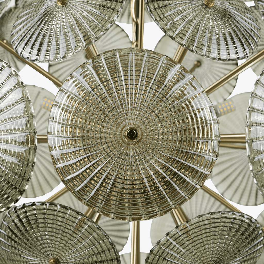 Aurora Chandelier Sputnik Dandelion Burst Glass