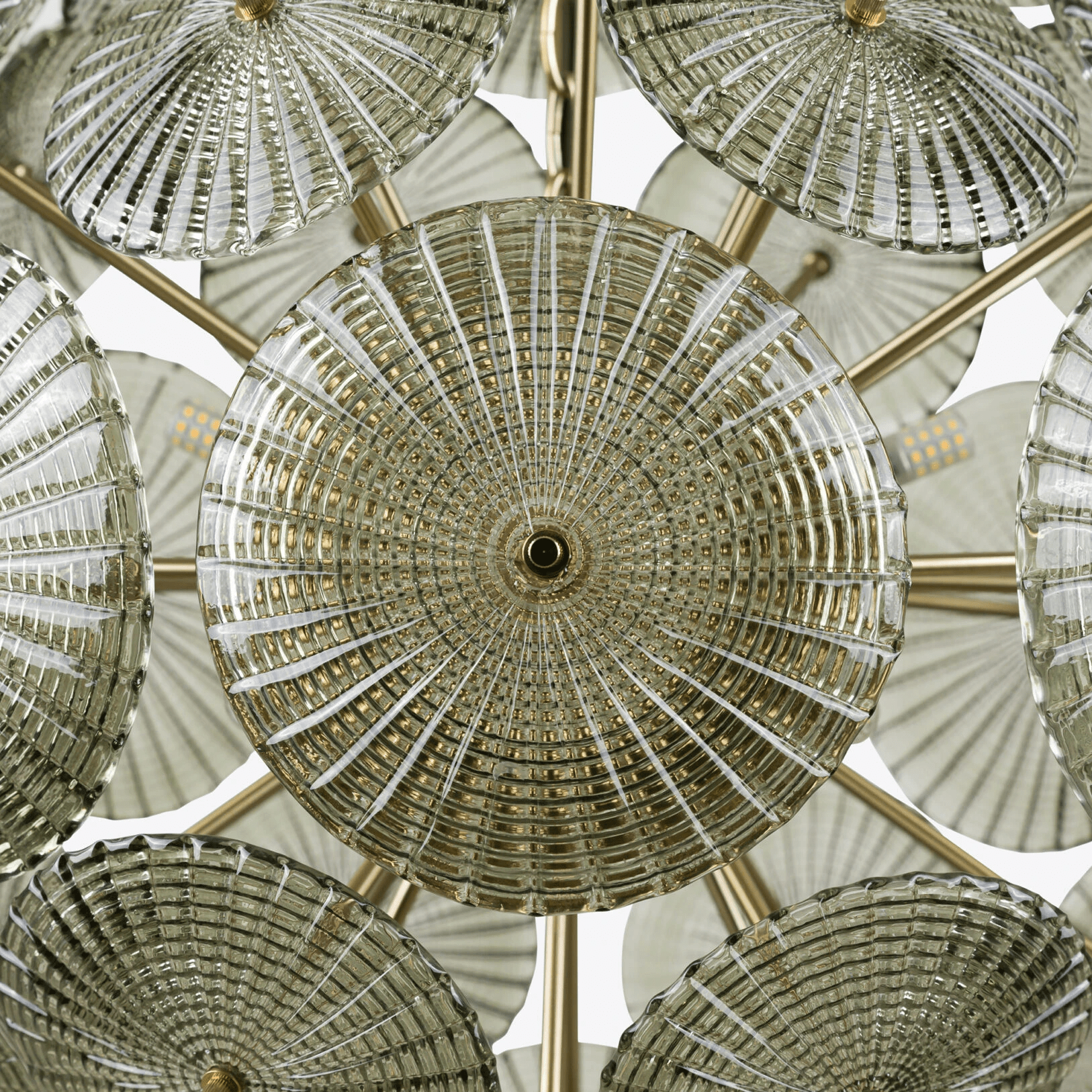 Aurora Chandelier Sputnik Dandelion Burst Glass