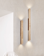 Cathais Minimalist Travertine Wall Light