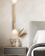 Cathais Minimalist Travertine Wall Light