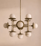 Oshayra Sputnik Alabaster Chandelier